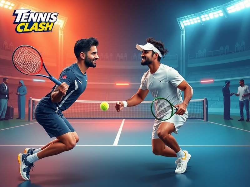 Tennis Clash Ultimate Duel Indian Players Celebrating